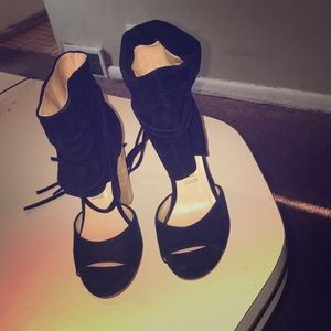 Size 6.5 open toe heel